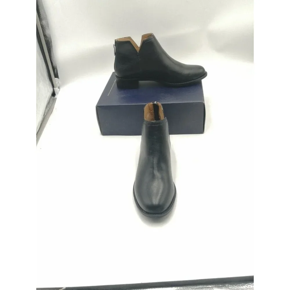 Adrienne Vittadini Black Ankle Boots - Picture 5 of 10